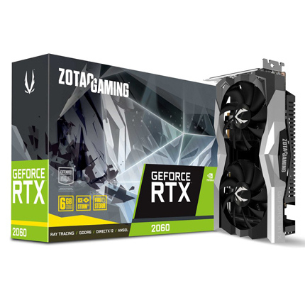 Zotac Gaming GeForce RTX 2060 Twin Fan 6GB Graphics Card