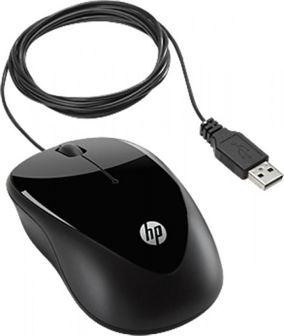 HP x1000 Three Button Optical Wired Mouse