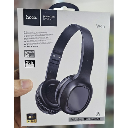 Hoco W46 Foldable Hi-Fi Audio Bluetooth Headset