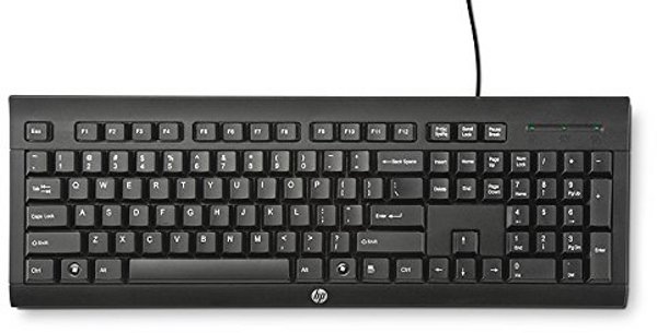 HP K1500 Built in Number Pad USB Wired Keyboard