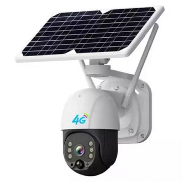 4G SIM Supported Solar IP Camera