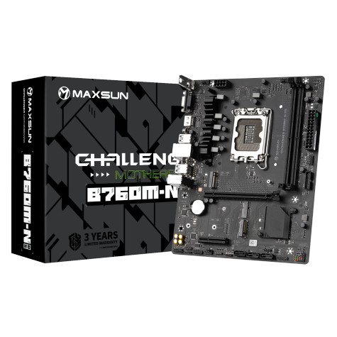 Maxsun MS-Challenger B760M-N D5 DDR5 Motherboard