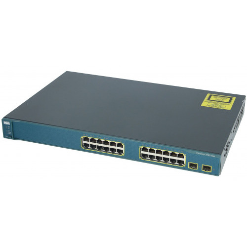 Cisco WS-C3560G-24TS-S 24-Port Network Switch