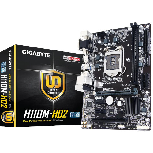 Gigabyte GA-H110M-HD2 7th / 6th Gen Motherboard