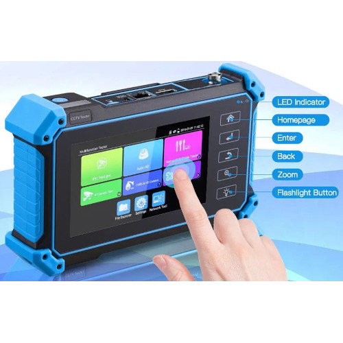 5.4-Inch IPS Touchscreen IP Camera Tester