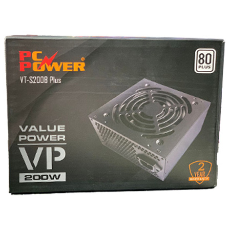 PC Power VT-S200B Plus 200W Computer Power Supply