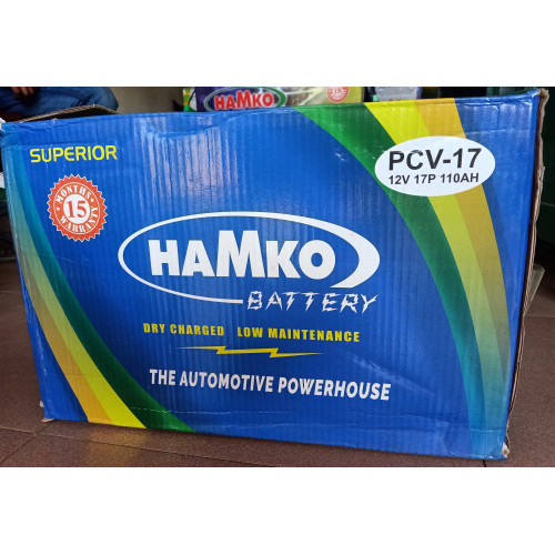 Hamko Superior PCV17 110Ah IPS & Solar Battery