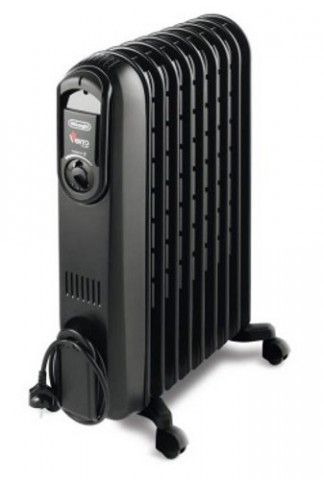 Delonghi Vento Portable Oil Filled Radiators Room Heater