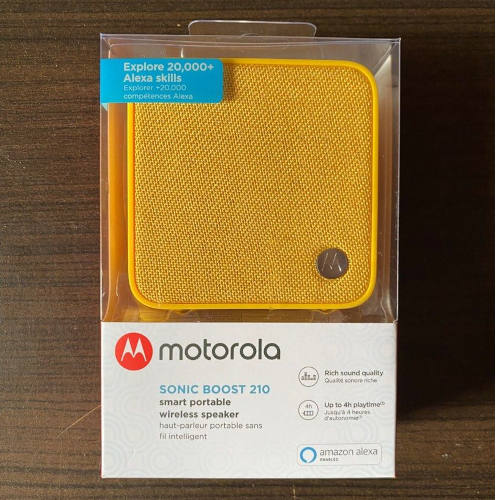 Motorola Sonic Boost 210 Portable Wireless Speaker
