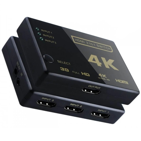 4K HDMI 3-to-1 Switch