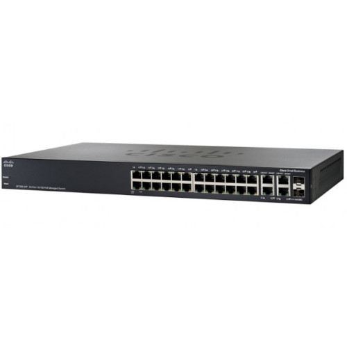 Cisco SF300-24PP 24 Port 10/100 PoE Managed Switch