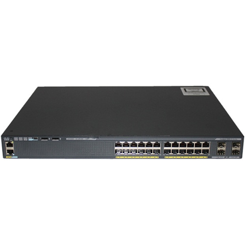 Cisco WS-C2960X-24PS-L 24 GigE PoE 4x1G SFP LAN Switch