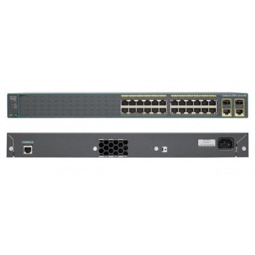Cisco WS-C2960-24TC-S 24 Port Switch LAN Lite Image