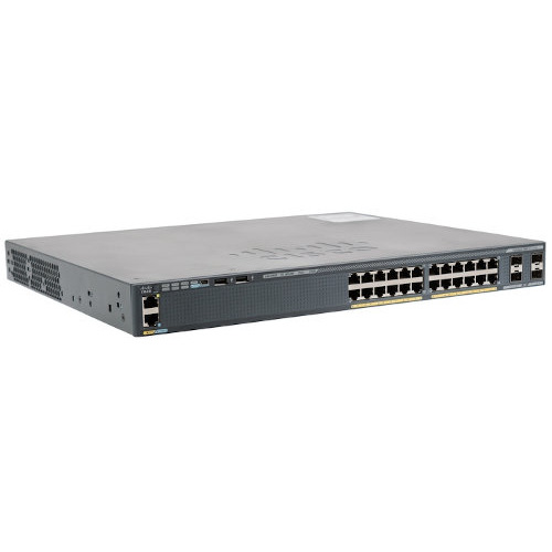 Cisco WS-C2960X-24TS-LL 24 GigE 2 x 1G SFP LAN Lite Switch