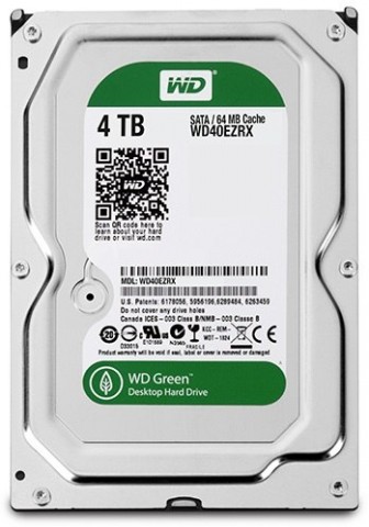 Western Digital 4 TB 7200 RPM SATA Internal Hard Disk Drive