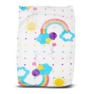 Rainbow 50 Pcs Small Baby Care Diaper
