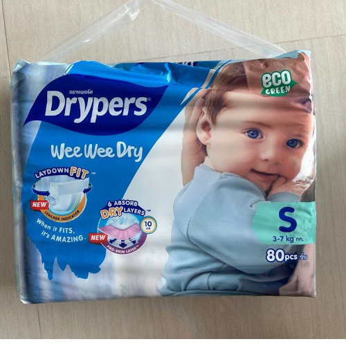 80 Pcs Dryper Wee Wee Dry