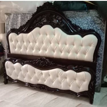 Queen Size Mahogany Victorian Bed