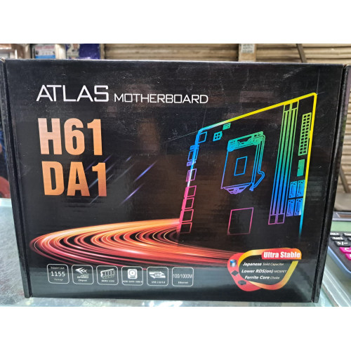 Atlas H61DA1 ATX Ultra Stable Motherboard