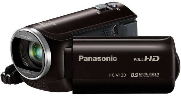 Panasonic HC-V130 38x Optical Flash Memory Full HD Camcorder