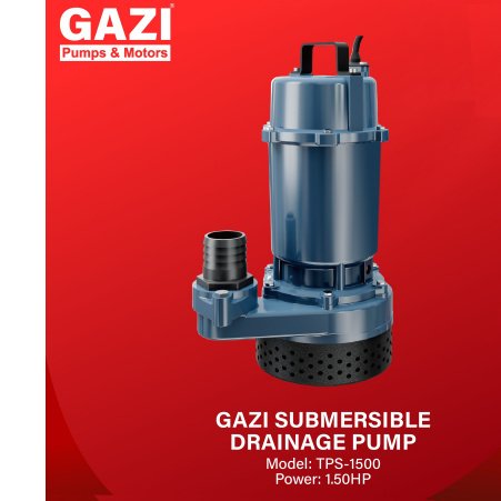 Gazi TPS1500 1.5HP Submersible Drainage Pump