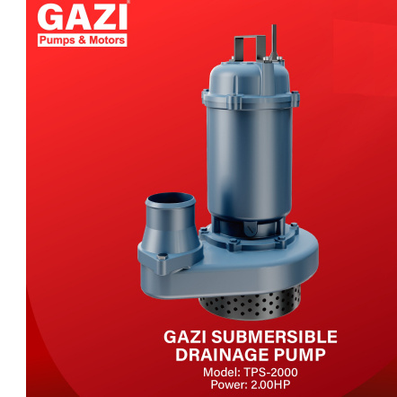 Gazi TPS2000 2HP Submersible Drainage Pump