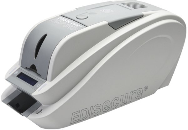 EDIsecure DCP350 Direct Plastic LCD Display ID Card Printer