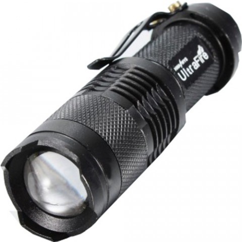 Lumen 300 Zoomable Adjustable Focus LED Flashlight Torch