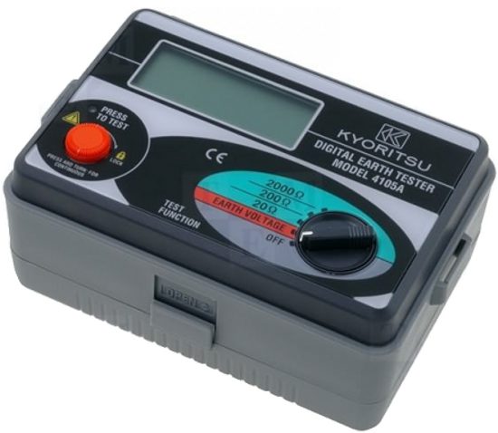 Kyoritsu 4105 Dust-Drip Proof Shock Resistant Earth Tester