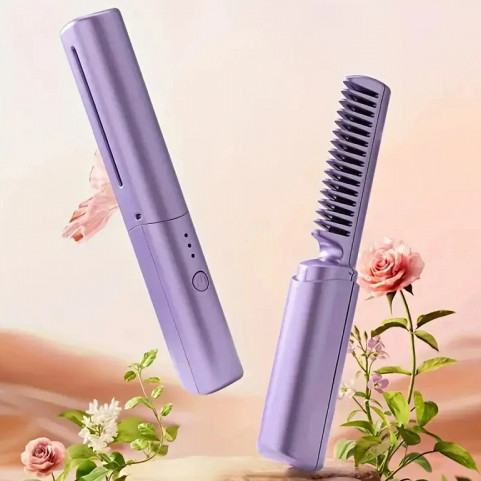2-In-1 Wireless Hair Straight Comb