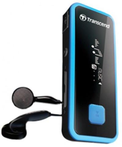 Transcend MP-350B USB 8GB MP3 Audio Player with FM Radio