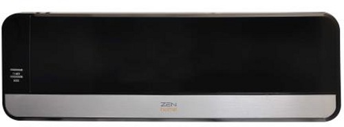 Tekzen Remote Control LED Display Wall Mounted Room Heater