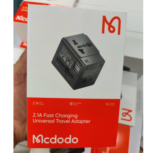Mcdodo 2.1A Fast Charging Universal Travel Adapter