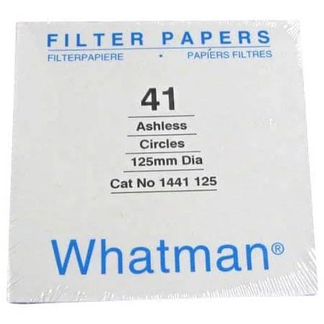 Whatman Filter Paper Grade-41 / Circle-12.5cm