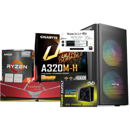 Gaming PC AMD Ryzen 5 5600G 8GB RAM