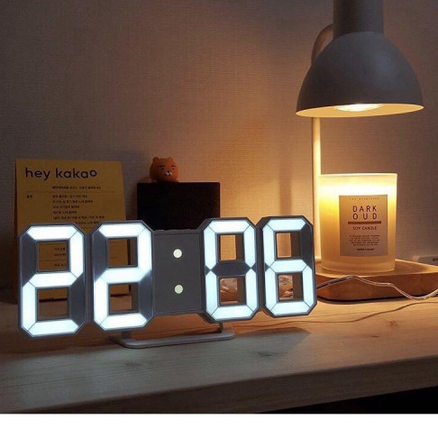 Digital 3D LED Wall & Table Clock