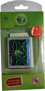 Microcell High Quality Battery for Samsung G6102 Smartphone