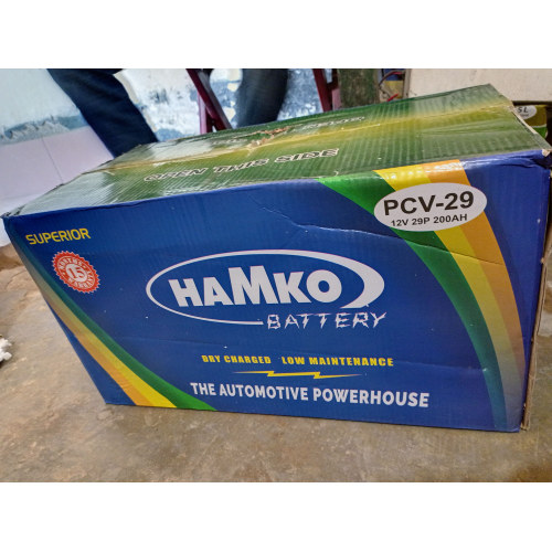 Hamko Superior PCV-29 12V 200AH IPS & Solar Battery