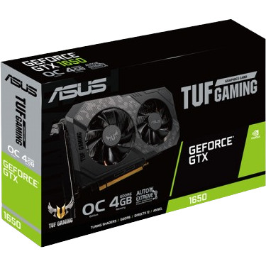 Asus TUF GTX1650 GeForce 4GB GDDR6 Gaming OC Edition