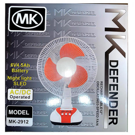 Defender Mk-2912 3-Speed Fan