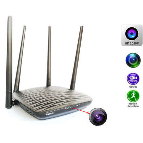 Wi-Fi Router Spy IP Camera