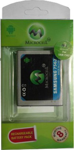 Microcell Li-ion Battery for Samsung S7562 Android Phone