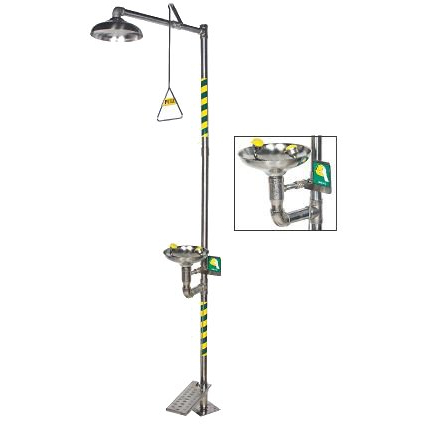 Unicare LSE 7/8 CSS 304 Push Leg Operated Body Shower