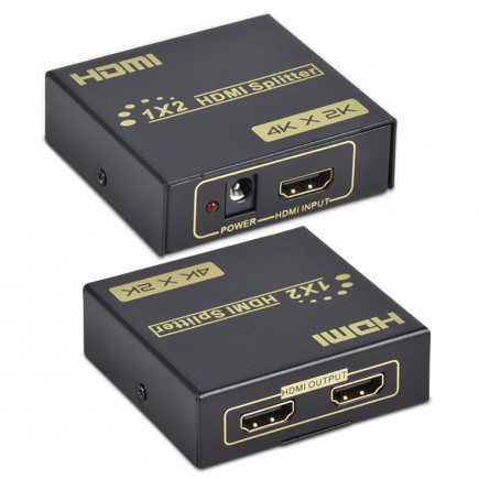 Fjgear 1 x 2 2K HDMI Splitter