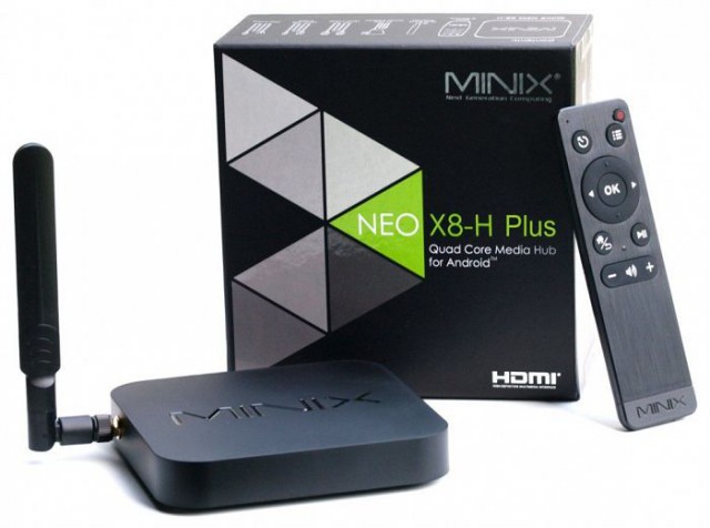 Minix Neo X8-H Plus Quad Core KitKat WiFi Streaming TV Box