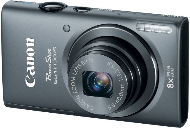 Canon PowerShot IXY 130 8x Zoom 16MP Digic 4 Digital Camera