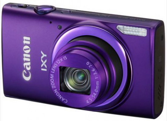 Canon IXY 630 16MP 12x Optical Zoom Wi-Fi Digital Camera