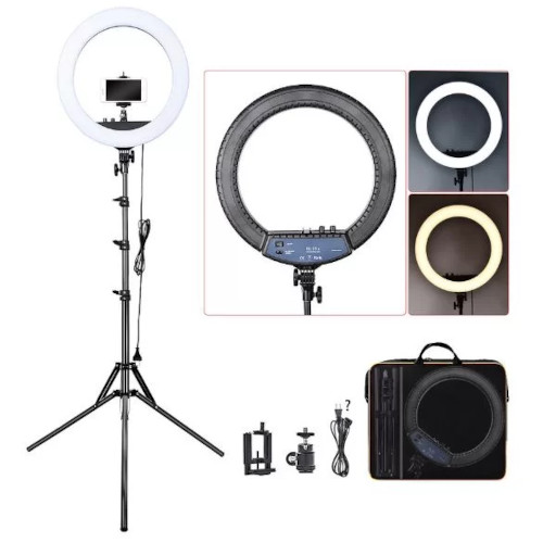 Jmary FM 18R 18-inch Selfie Ring Light