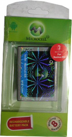 Microcell Li-ion Battery for Maximus 908 Android Smartphone
