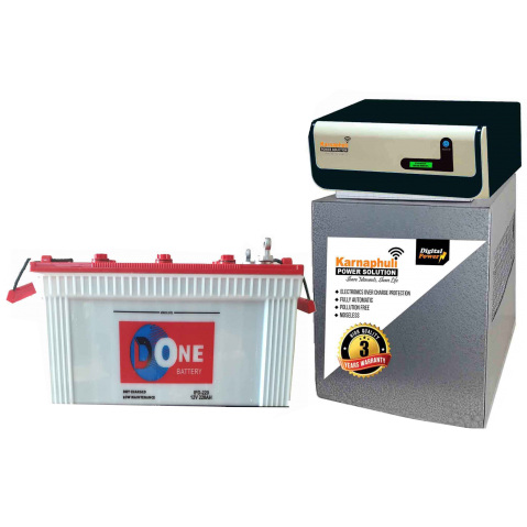 Karnaphuli 1000VA IPS 12Volt 200Amp D One DB Battery